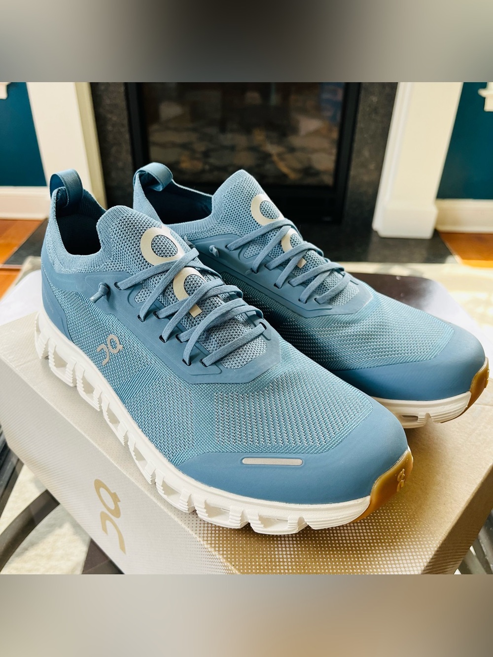 Sz 9 ON Cloud 6 Versa Women's Running Shoes Sneakers Dust/White 3WF10030906 - Picture 3 of 7